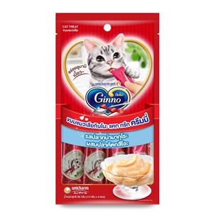 Ginno Creamy แมวเลีย รสทูน่ามากุโระคัตทสึโอ