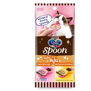 Ginno Spoon แมวเลีย รสทูน่ามากุโระแซลมอน