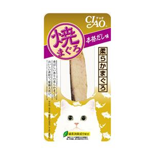 Ciao ยากิ ขนมแมว ปลาทูน่าย่าง รสปลาโอแห้งผสมผงสาหร่าย 80ก. TSC-04