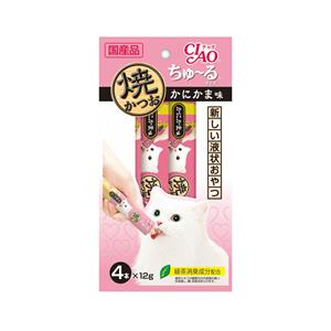 Ciao Churu แมวเลีย รสทูน่าย่างปู 4x12ก. 4R-107