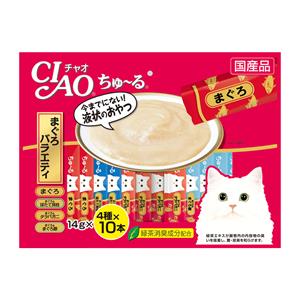 Ciao แมวเลีย รสรวมรสทูน่าเนื้อขาว 40x14ก. SC-131