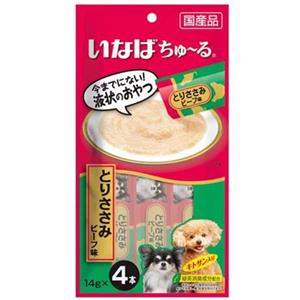 Inaba Churu หมาเลีย รสสันในไก่รสเนื้อ