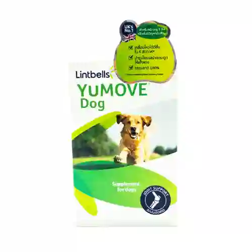 5060144751461 Yumove Dog วิตามินบำรุงกระดูกและข้อ สำหรับสุนัข 60เม็ด YuMove Dog 60 เม็ด 60 เม็ด ยูมูฟ,วิตามิน,วิตตามิน,vitamin,อาหารเสริม,ข้อ,กระดูก,bone,calcium,กลูโคซามีน,glucosamine,คอนดรอยติน,Chondroitin