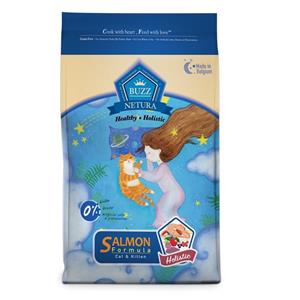 BUZZ Nutera แมวทุกช่วงอายุ รสปลาแซลมอน