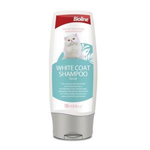Bioline แชมพูแมว สูตร White Coat 200มล.