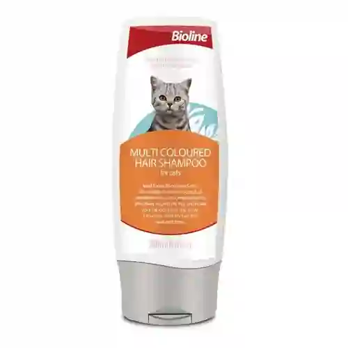 Bioline แชมพูแมวสีเข้ม 200มล.