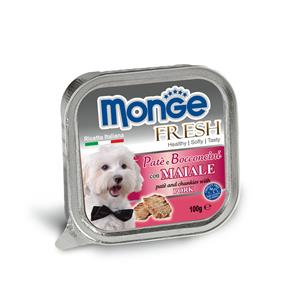 Monge ถาดสุนัข รสหมูย่าง 100ก.