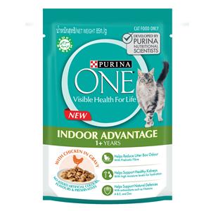 (โหล) 12x85ก. One เพาซ์แมว สูตรIndoor