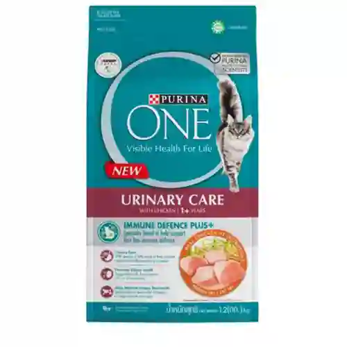 8850126001793 Purina One แมวโต สูตรUrinary ONE380g Urinary Care*New 380 g. เพียวริน่าวัน,อาหารเม็ด,เม็ดแมว,อาหารแมว,อาหารเม็ดแมว,แซลมอน,purina,nestle,เพียวริน่า,เนสเล่,โต,adult