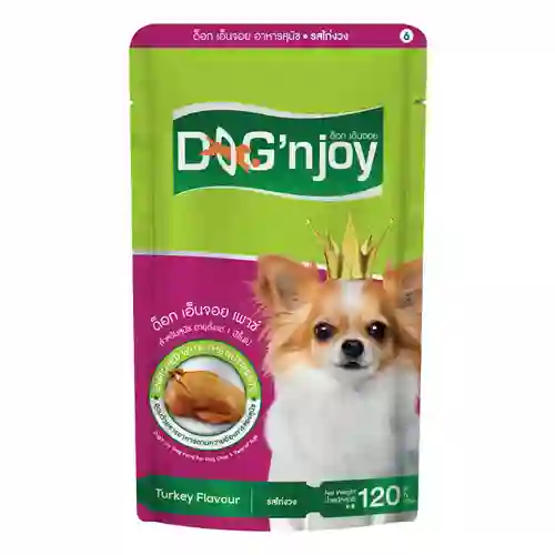 เพาซ์,เพาช์,pounch,เพาซ์หมา,เพาช์หมา,เพาหมา,เพาช์สุนัขอาหารเปียก,ซอง,หมา,ด๊อก,เอนจอย,แอนจอย,เบทาโกร,Betagrow