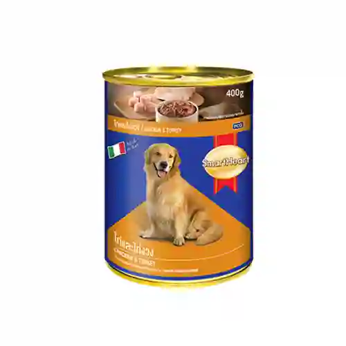 8850477015937 SmartHeart สุนัข รสไก่-ไก่งวง 400ก. SHกป400g ไก่+ไก่งวง 400 g. 