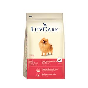 LuvCare สุนัขโต รสตับนมไข่ พันธุ์เล็ก