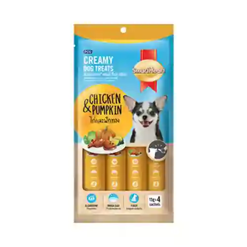 SmartHeart ขนมสุนัขเลีย รสไก่ฟักทอง 60ก.