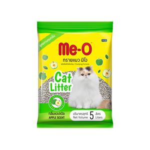 มีโอ ทรายแมว กลิ่นแอปเปิ้ล 5ลิตร