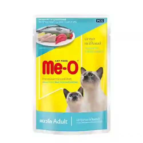 8850477583801 มีโอ เพาซ์แมว รสทูน่าและไก่ 80ก. มีโอเพา ทูน่าไก่ 80 g. มีโอ,เพาซ์แมว,เพาซ์,เพาช์,pounch,อาหารเปียก,ซอง,แมว,เพา,เพาช์แมว,เพาแมว,เพ้า,เพ้า