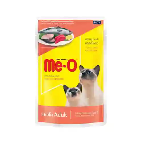 8850477586802 มีโอ เพาซ์แมว รสทูน่าและปลาเนื้อขาว 80ก. มีโอเพา ทูน่าเนื้อขาว 80 g. มีโอ,เพาซ์แมว,เพาซ์,เพาช์,pounch,อาหารเปียก,ซอง,แมว,เพา,เพาช์แมว,เพาแมว,เพ้า,เพ้า