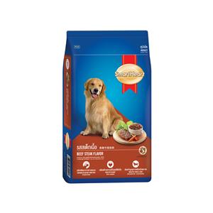 SmartHeart สุนัขโต รสสเต๊กเนื้อ พันธุ์ใหญ่