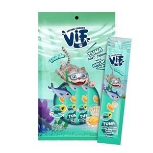 Vif Soft Cream แมวเลีย รสหอยเชลล์