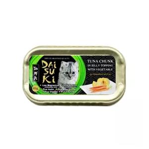 Daisuki แมว รสทูน่าผัก 85ก.
