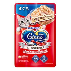 Ginno เพาซ์แมว รสทูน่ามากูโระ