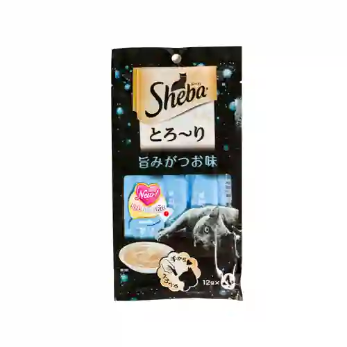 Sheba ชีบา เมลตี้ รสคัทสึโอะ 4x12ก.