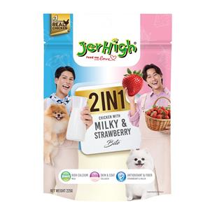 Jerhigh 2in1 ชิคเก้นมิลกี้สตอ 225g.