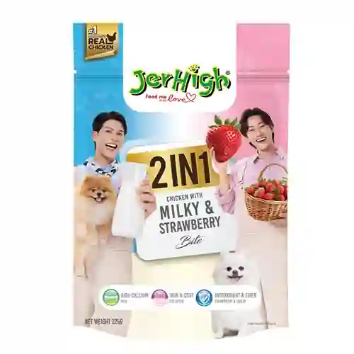 Jerhigh 2in1 ชิคเก้นมิลกี้สตอ 225g.