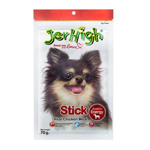Jerhigh ขนมสุนัข รสสติ๊กไก่ 70ก.