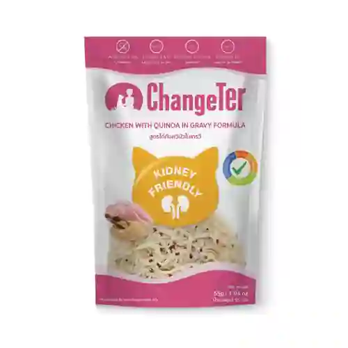 เชนจ์เตอร์,เพาซ์แมว,เพาซ์,เพาช์,pounch,อาหารเปียก,ซอง,แมว,เพา,เพาช์แมว,เพาแมว,เพ้า,changer,เกรวี่,gravy,เกรนฟรี,ป้องกัน,ไม่เค็ม,ไต