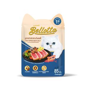 Bellotta แมวโต รสทูน่าซาบะเยลลี่