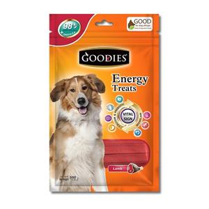 Goodies ขนมขัดฟันสุนัข เหลี่ยมแดง 500 ก.
