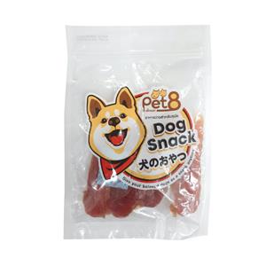Pet8 ขนมสุนัข สันในไก่นิ่ม JJA22 180ก.
