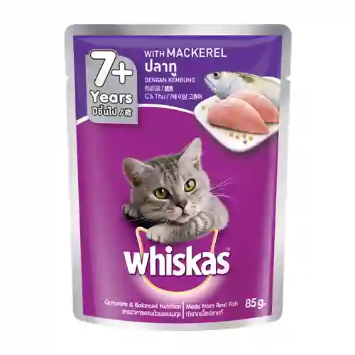 วิสกัส,Whiskas,เพาซ์แมว,เพาซ์,เพาช์,pounch,อาหารเปียก,ซอง,แมว,เพา,เพาช์แมว,เพาแมว,เพ้า,เพ้า,แก่,7+,+7,senior