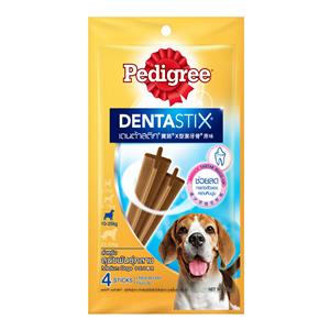 Pedigree Denta Stix ขนมขัดฟันสุนัข สำหรับสุนัขพันธุ์กลาง 98ก.