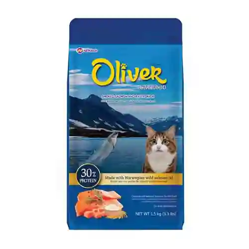 8854134014745  Oliverทอย1.5kg. Salmon&Rice  