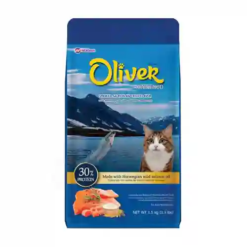 8854134014752  ลังOliverทอย6x1.5kg. Salmon&Rice  