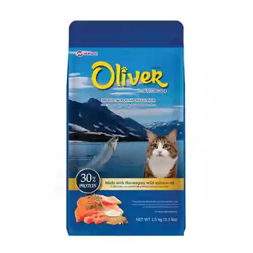 8854134014899  Oliver15kg. Salmon&Rice  
