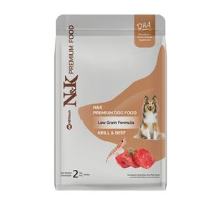 N&K สุนัขโต สูตรคริลล์ออย และ เนื้อ
