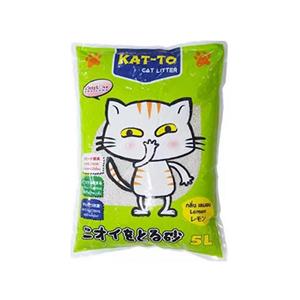 Katto ทรายแมว กลิ่นเลมอน