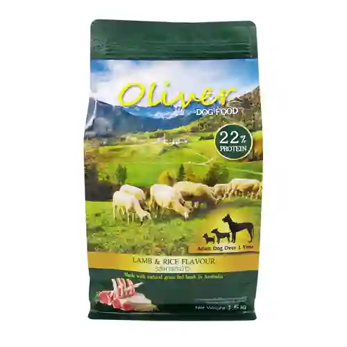 8855134012670  Oliverสุนัข1 kg. Lamp&Rice  
