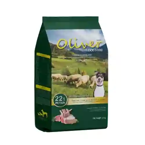 8855134012694  ลังOliverสุนัข6x1.5kg. Lamp&Rice  