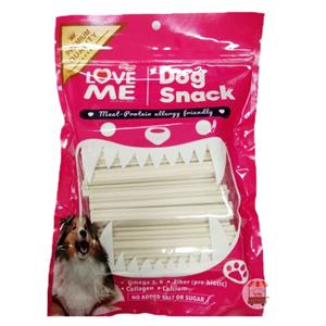 Love Me ขนมสุนัข ขนมขัดฟัน รสนม