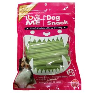 Love Me ขนมสุนัข ขนมขัดฟัน รสคลอโรฟิลด์