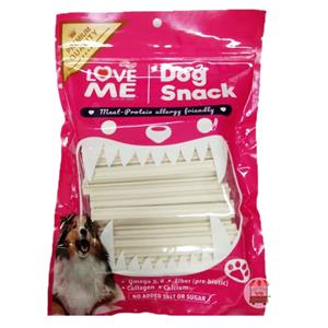 Love Me ขนมสุนัข ขนมขัดฟัน รสนม