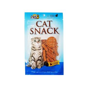 Pet8 ขนมแมว ชิกเก้น รสไก่ JP07 50ก.