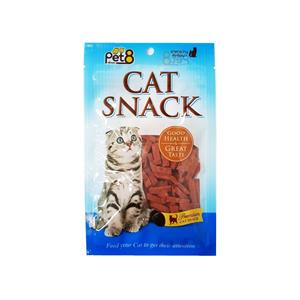 Pet8 ขนมแมว ชิกเก้น รสตับ JP06 50ก.