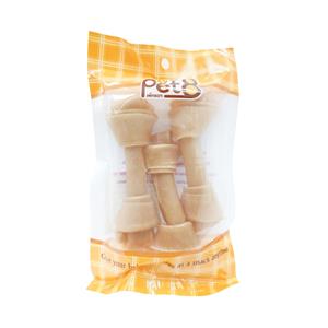 Pet8 ขนมสุนัข กระดูกผูก 4.5นิ้ว HS02 3ชิ้น