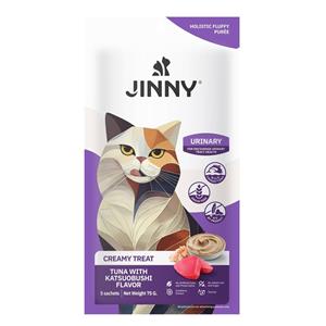 Jinny ครีมมี่ทรีต แมวเลีย รสทูน่าคัตสึโอะ