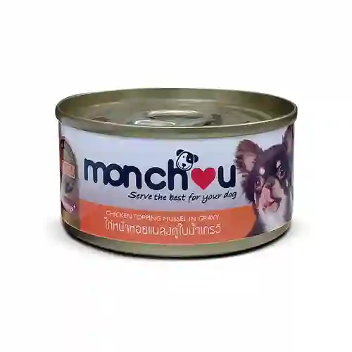 มอนชู,กระป๋อง,กระป๋องหมา,กปหมา,กป,อาหารเปียก,can,โต,adult