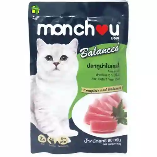 มอนชู,มองชู,เพาซ์แมว,เพาซ์,เพาช์,pounch,อาหารเปียก,ซอง,แมว,เพา,เพาช์แมว,เพาแมว,เพ้า,เพ้า,เจลลี่,เยลลี่,jelly,บาลานซ์